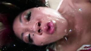 hard and deep anal sex for slim half asian milf keeani lei
