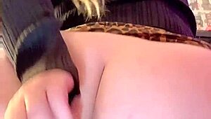 Bend over and fuck that ass with glass toy now