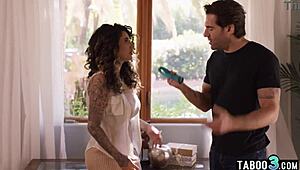massive titted exotic milf housewife lured into taboo fuck