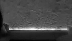 Hidden hotel footage shows a real encounter