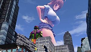 Giantedd tall fetish scene