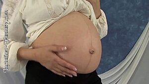 Katrine Pregnant Beauty Revealed