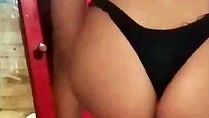 Spying on colombian teacher alexia undressing now!