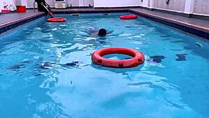 mareme edet fucks four guys she met at the poolside today