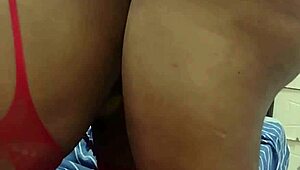 Latina moans loud while getting pussy licked