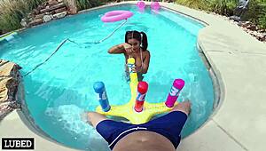 24 hours of summer pool day with my boyfriend