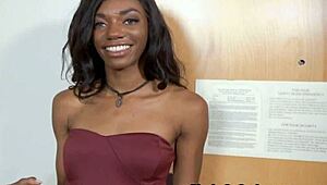 black amateur on multi angle porn casting