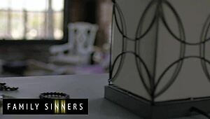 Family sinners - stepdad comforts his lonely stepdaughter with passionate sex after her date leaves her hanging