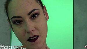 Foxy Sanie Dominates Monk With Fishnets