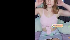 woman shows panties in bigo live stream