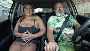 Madura leaves swing parties and gets wild in car with marcela moraes