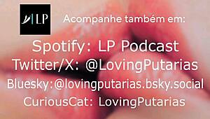 Lp podcast guides pleasure under blanket