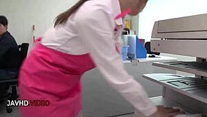 asian office lady chihiro akino delivers hardcore blowjob for your pleasure