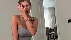 slut mom blonde fucked hard