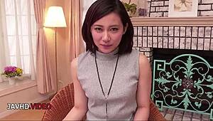 Ameri Koshikawas Intense Hardcore Fuck After Tempting Blowjob