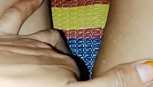 does village gf stuff pussy with big brinjal