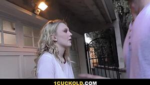 lily raders risky encounter a cuckold gang bang