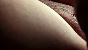 milf pussy close-up slowmo fuck