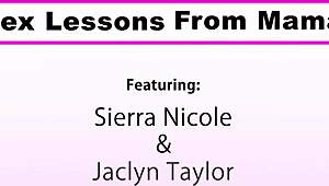 Jaclyn taylor teaches lick my clit deep until i flood your mouth boy with sierra nicole