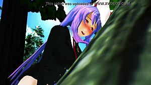 mmd reisen masturbation with big tits and ass