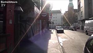 Sights of kaiserstrasse hanover germany
