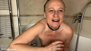horny experience while bathing