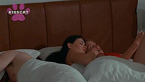Siblings watch porn in shared bed step sis wrong room after club