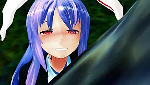 mmd reisen masturbation with big tits and ass