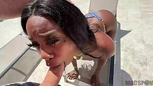 HARD fucking and a fucking good time with ebony stephanie raee and jmac