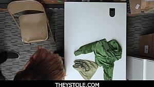 teen 18+ with big tits and glasses fucked for shoplifting dakota rain