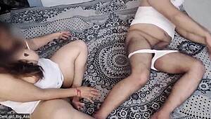 after a night party a big-assed indian girl has hardcore sex