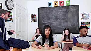 Time stop device turns lesson into freeuse payoff