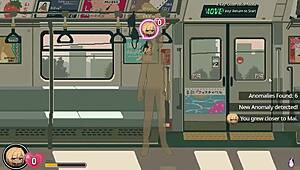 hentai game train 45 man in erotic acts with hot ladies on the train