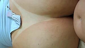 Muita porra na minha buceta e bunda creampie