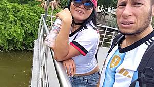 met her at lake then paid with sex after bet