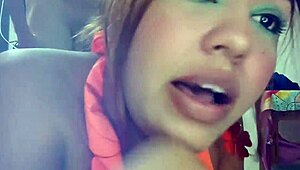 colombiana stays quiet knowing the neighbor spies
