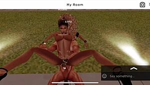 risky rooftop sex lone & ruby