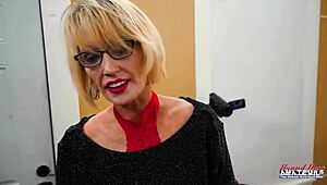 Diana big tits mature blonde gagging bj intense oral pleasure