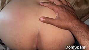 asian beauty bent over for rough doggystyle