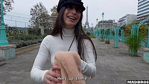 Italian girl gets anal and dp pounded