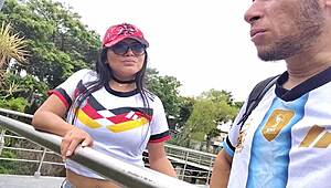met her at lake then paid with sex after bet