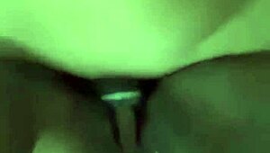 Blonde squirts during anal