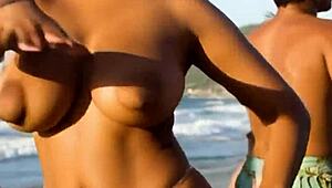Huge Tits Indian Girls Dancing Topless At The Beach - 1 Ai Generated