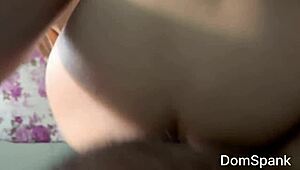 asian beauty bent over for rough doggystyle