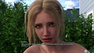 race of life fucking nataly in outdoor
