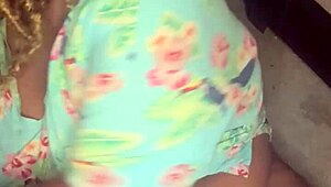 Pregnant hot wife remi fingering her pussy and virgin asshole