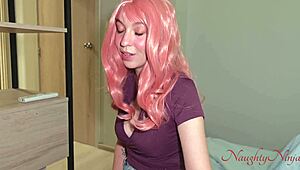 My stepmom lets me fuck her if quiet
