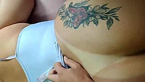 Muita porra na minha buceta e bunda creampie