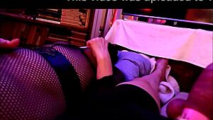 slut housewife smokes drinks and wanks cock to orgasm