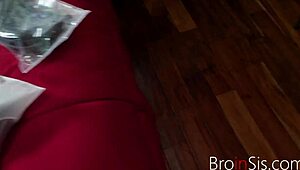 petite blonde cuffs stepbro for payback revenge